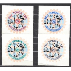 Tonga - Aereo Yvert 285/88 ** Mnh Boy Scouts
