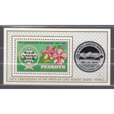 Penrhyn - Hojas Yvert 46 ** Mnh Boy Scouts