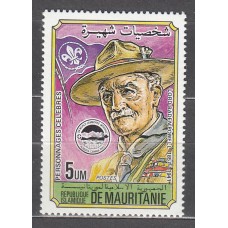 Mauritania - Correo Yvert 538 ** Mnh Completo Boy Scouts