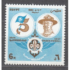 Egipto - Correo 1982 Yvert 1188 ** Mnh Completo Boy Scouts