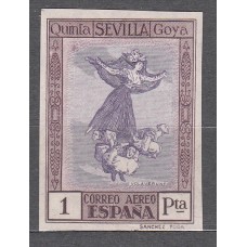 España Sueltos 1930 Edifil 526s ** Mnh - Goya aereo sin dentar