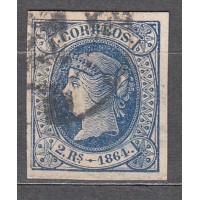 España Clásicos 1864 Edifil 68 usado