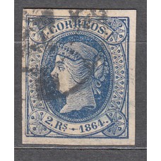 España Clásicos 1864 Edifil 68 usado