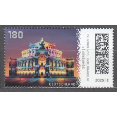 Alemania Federal Correo 2025 ** Mnh Semperoper