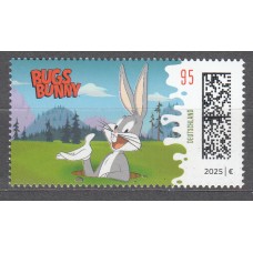 Alemania Federal Correo 2025 ** Mnh Dibujos Animados Bugs Bunny