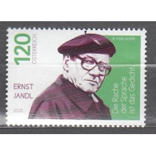 Austria Correo 2025 ** Mnh Ernst Jandi