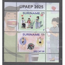 Suriname Upaep Hojas 2025 ** Mnh 