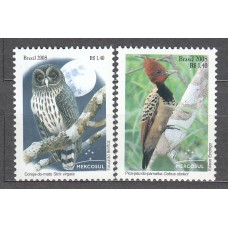 Brasil - Correo 2008 Yvert 3038/39 ** Mnh Fauna - Aves