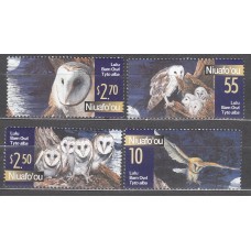 Tonga - Niuafo ou Correo Yvert 288/91 ** Mnh Aves Rapaces - Buhos