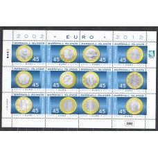Marshall - Correo 2012 Yvert 2897/2908 ** Mnh Numismatica