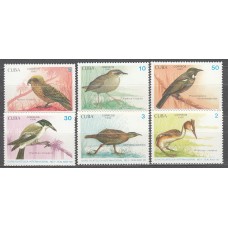 Cuba - Correo 1990 Yvert 3044/49 ** Mnh Fauna - Aves