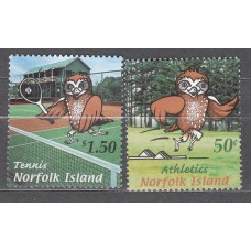 Norfolk - Correo Yvert 742/43 ** Mnh Fauna - Buhos