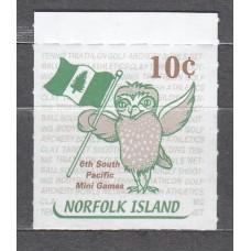 Norfolk - Correo Yvert 724 ** Mnh Fauna - Aves - Buho