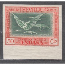 España Sueltos 1930 Edifil 525s ** Mnh - Goya aereo sin dentar