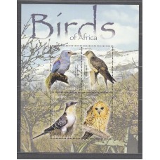 Lesotho - Correo Yvert 1777/1780 ** Mnh Fauna - Aves