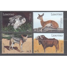 Lesotho - Correo Yvert 1709/12 ** Mnh Fauna