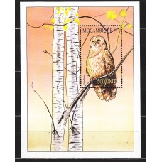 Mozambique - Hojas Yvert 92 ** Mnh Fauna - Aves Rapaces - Buho