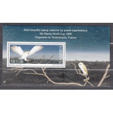 Namibia - Hojas Yvert 58 ** Mnh Fauna - Aves Rapaces - Buho