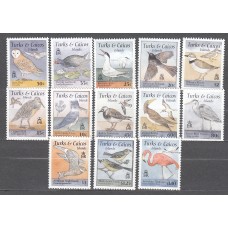 Turk y Caicos Correo Yvert 1148/1160 ** Mnh Fauna - Aves