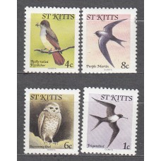San Cristobal - Correo Yvert 472/75 ** Mnh Fauna - Aves