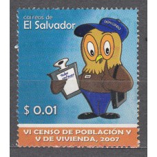 Salvador - Correo 2007 Yvert 1676 ** Mnh Aves Rapaces - Buho