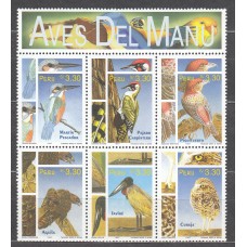 Peru - Correo 1997 Yvert 1114/19 ** Mnh Fauna - Aves