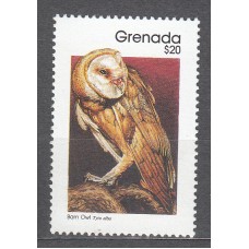 Grenada - Correo 1989 Yvert 1853 ** Mnh Fauna - Aves Rapaces - Buho