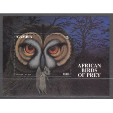 Gambia - Hojas Yvert 190 ** Mnh Fauna - Aves Rapaces - Buho