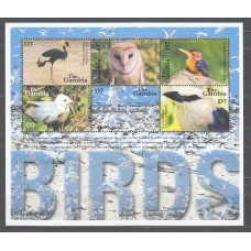 Gambia - Correo 2000 Yvert 3380/85 ** Mnh Fauna - Aves