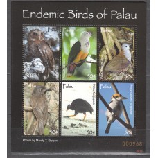 Palau - Correo 2007 Yvert 2283/88 ** Mnh Fauna - Aves