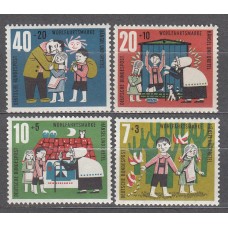 Alemania Federal Correo 1961 Yvert 241/44 ** Mnh Cuentos