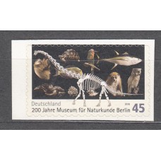 Alemania Federal Correo 2010 Yvert 2603a adhesivo de carnet - Museo de la Naturaleza