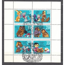 Alemania Oriental Correo 1972 Yvert 1487/92 usado - Fauna