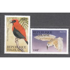 Togo - Correo Yvert 1357/58 ** Mnh Fauna - Aves