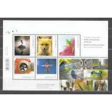 Canada Correo 2010 Yvert 2525/29 ** Mnh Fauna 
