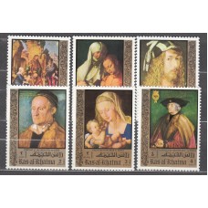 Arabia Sud Este (Ras Al Khaima) - Correo Yvert 76+Av,87 ** Pinturas