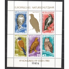 Bulgaria - Hojas 2010 Yvert 269 ** Mnh Fauna - Aves -Buho