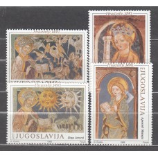 Yugoslavia - Correo 1989 Yvert 2259/62 ** Mnh Pinturas
