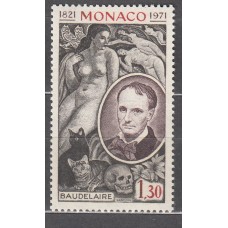 Monaco - Correo 1972 Yvert 867 ** Mnh Pinturas - Gatos
