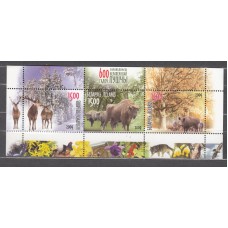 Bielorusia - Correo 2009 Yvert 683/85 ** Mnh Fauna