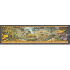 Naciones Unidas - Nueva York Correo 1993 Yvert 645/48 ** Mnh Fauna