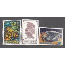 Naciones Unidas Nueva York Correo 1994 Yvert 656/58 ** Mnh 