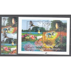 India - Correo Yvert 2252/53+Hoja 78 ** Mnh Fauna - Aves