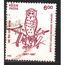 India - Correo Yvert 1388 usado - Ave Rapaz- Buho
