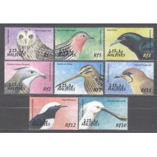 Maldives - Correo Yvert 3266/73 ** Mnh Fauna - Aves