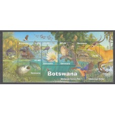 Botswana - Correo Yvert 846/50 ** Mnh Fauna