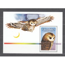 Uganda - Hojas Yvert 47 ** Mnh Fauna - Ave Rapaz - Buho