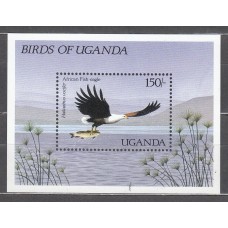 Uganda - Hojas Yvert 71 ** Mnh Fauna - Aves