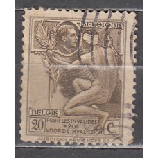 Belgica - Correo 1922 Yvert 189 usado  Inválidos de guerra