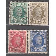 Belgica - Correo 1927 Yvert 254/57 usado